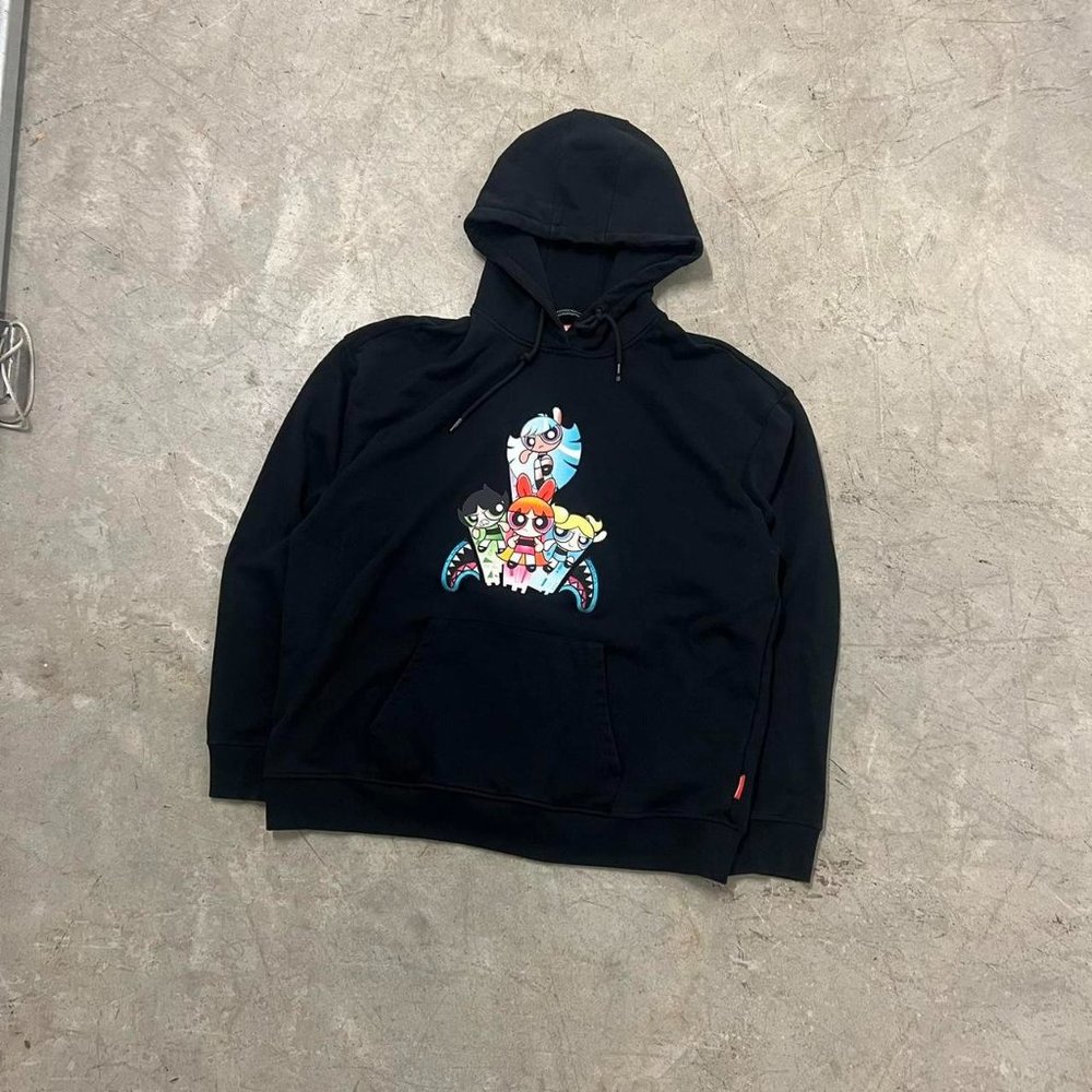 Power Puff Girls SprayGround Limited Edition Rare Heavyweight Hoodie